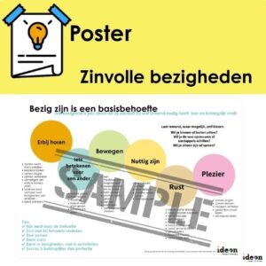 Poster - Zinvolle bezigheden