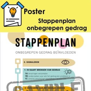 Poster - Onbegrepen gedrag beinvloeden
