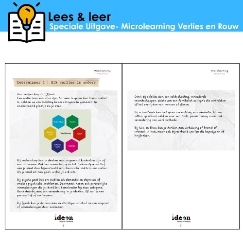 Lees & leer - Speciale uitgave Microlearning Rouw en Verlies - Afbeelding 2