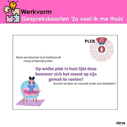 Werkvorm - Gesprekskaarten - Zo voel ik me thuis - Afbeelding 3