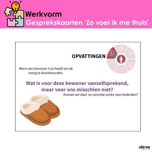 Werkvorm - Gesprekskaarten - Zo voel ik me thuis - Afbeelding 6
