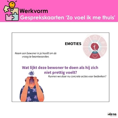 Werkvorm - Gesprekskaarten - Zo voel ik me thuis - Afbeelding 4